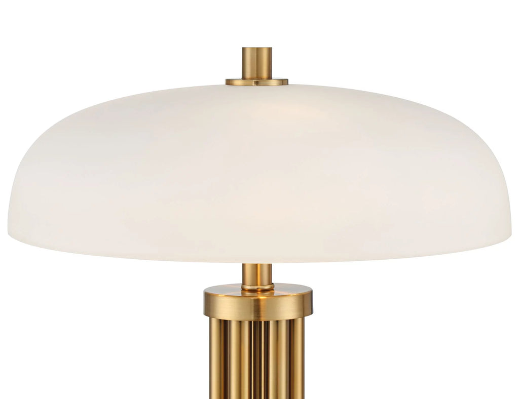 Mid Century Modern Accent Table Lamp with USB Ports C137