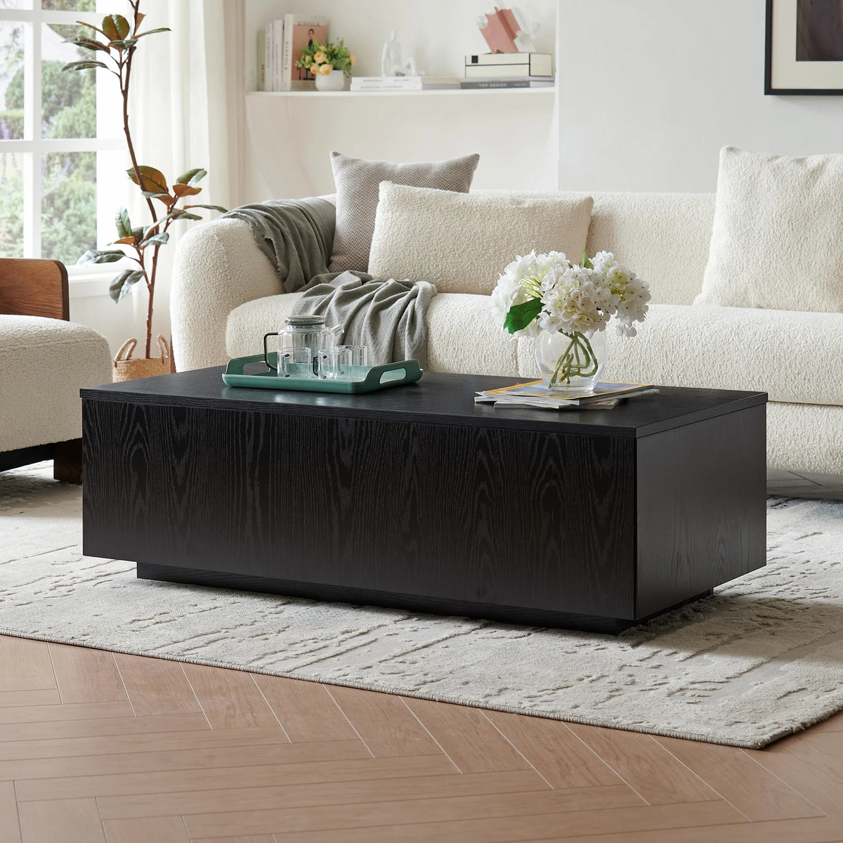 Black Grain Coffee Table C925943