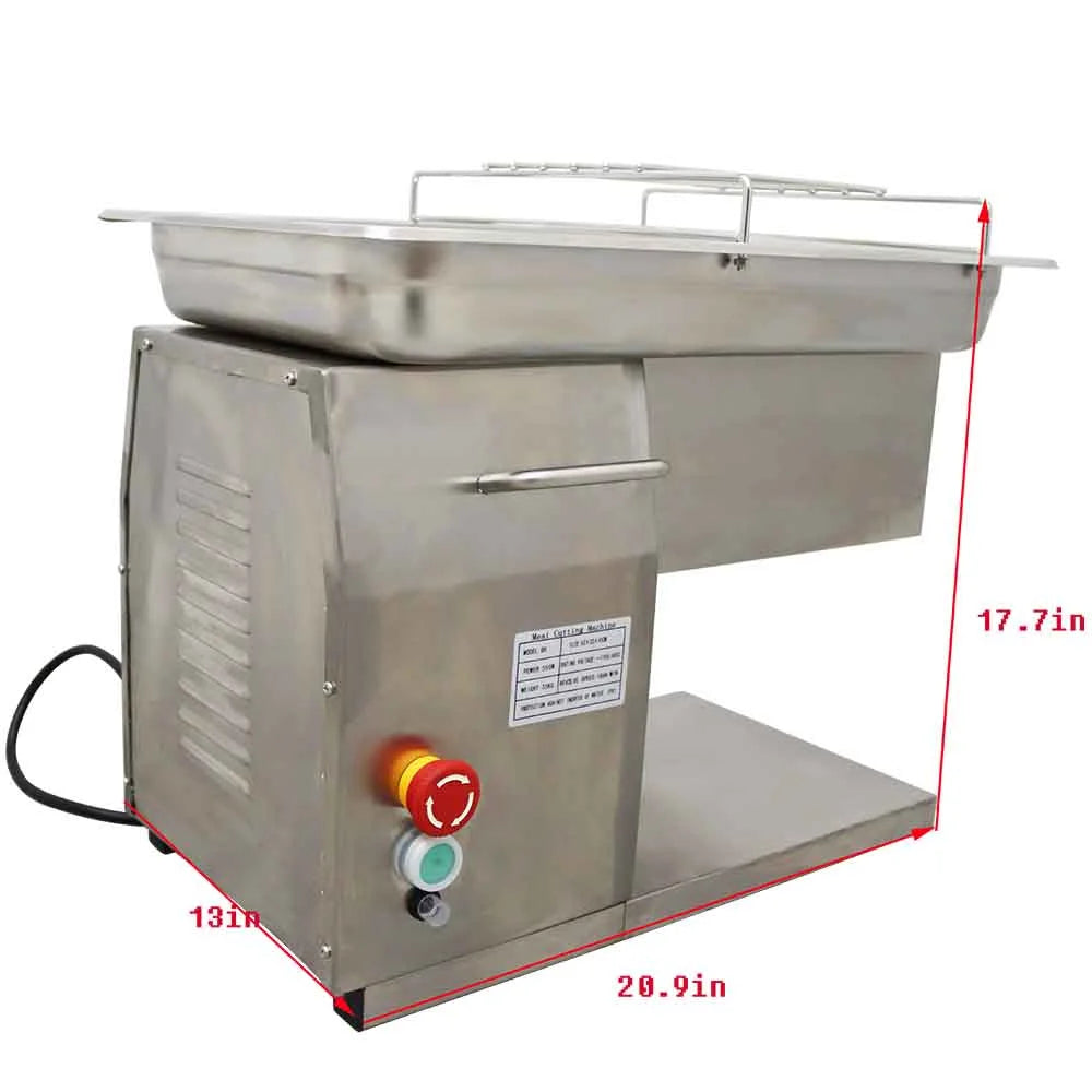 Commercial Stainless Steel Meat Cutter Machine J739062
