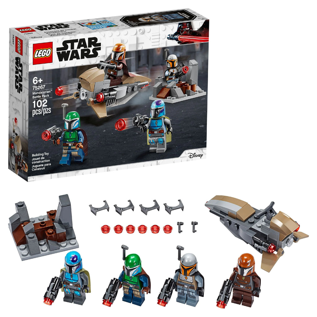 Mandalorian Battle Pack Building Kit 102 Pieces Y712997