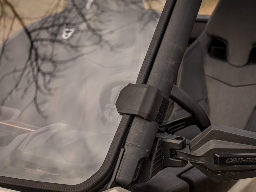 Vented Full Windshield, 1/4 Thick Polycarbonate Y92338