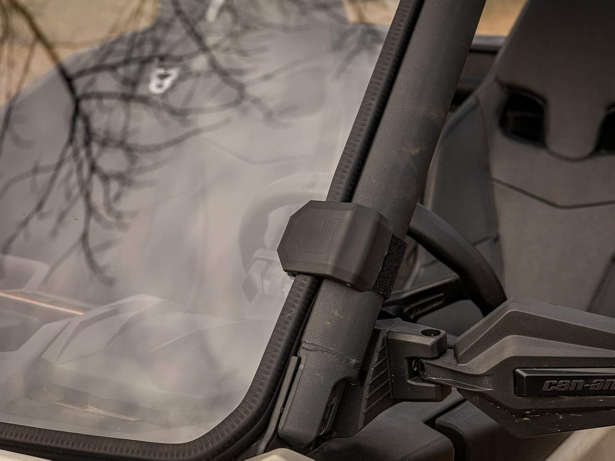 Vented Full Windshield, 1/4 Thick Polycarbonate Y92338