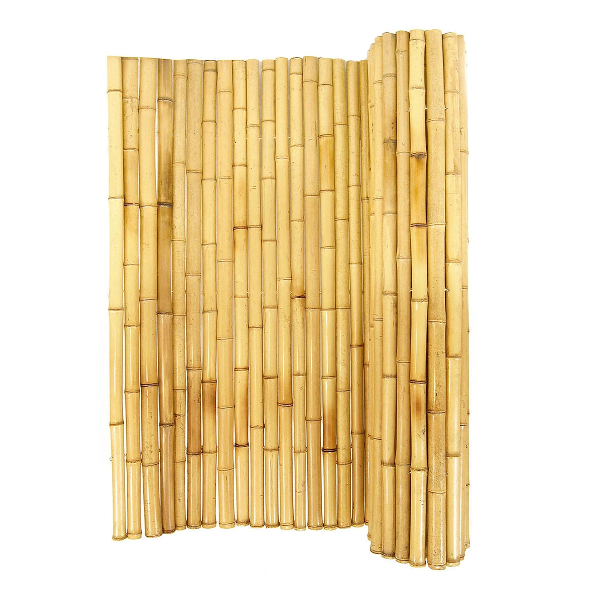 Natural Bamboo Fencing Garden Screen Rolled Fence Panel 3/4 D x 4' H x 8' L O9531