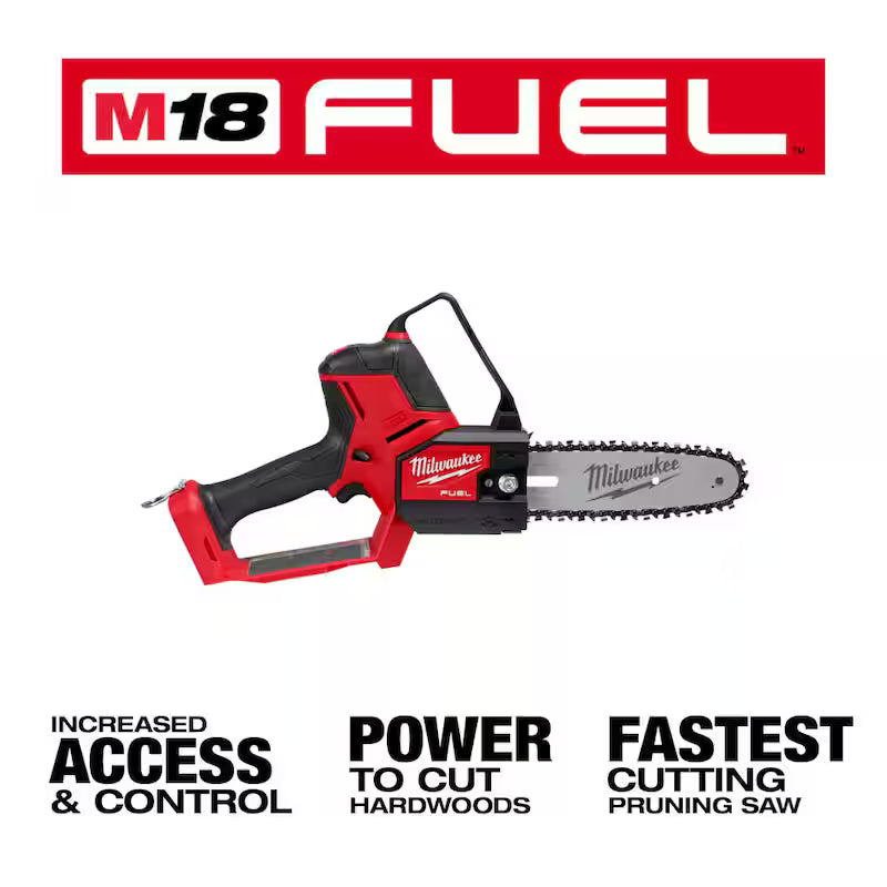 18V Lithium-Ion Brushless Cordless Handheld Blower and Pruning Saw 2-Tool Q902031