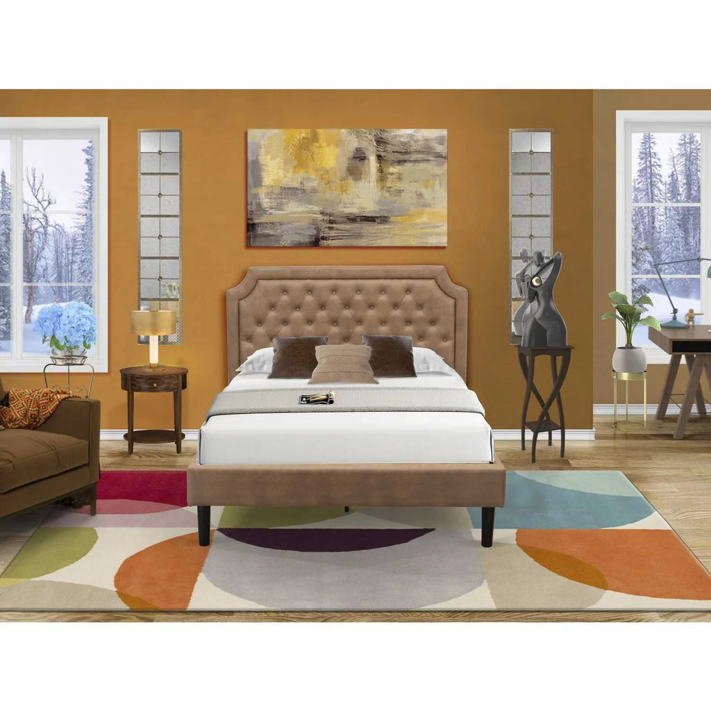 2-Piece Wooden Full Bedroom Set X363