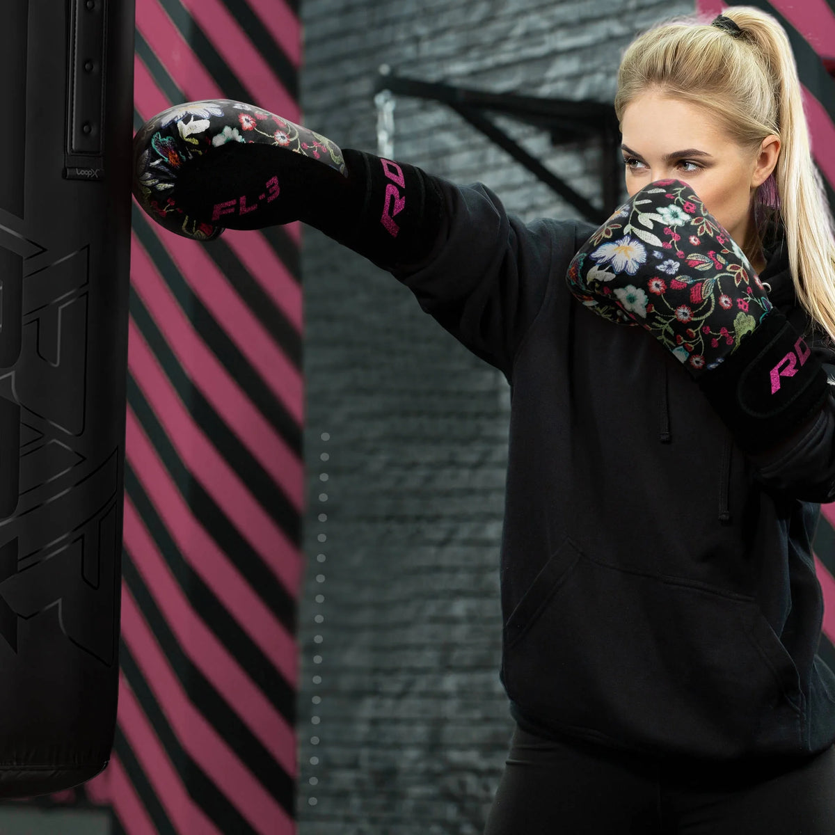 Women Boxing Gloves for Training, Muay Thai, Sparring, Fighting, Kickboxing E976370