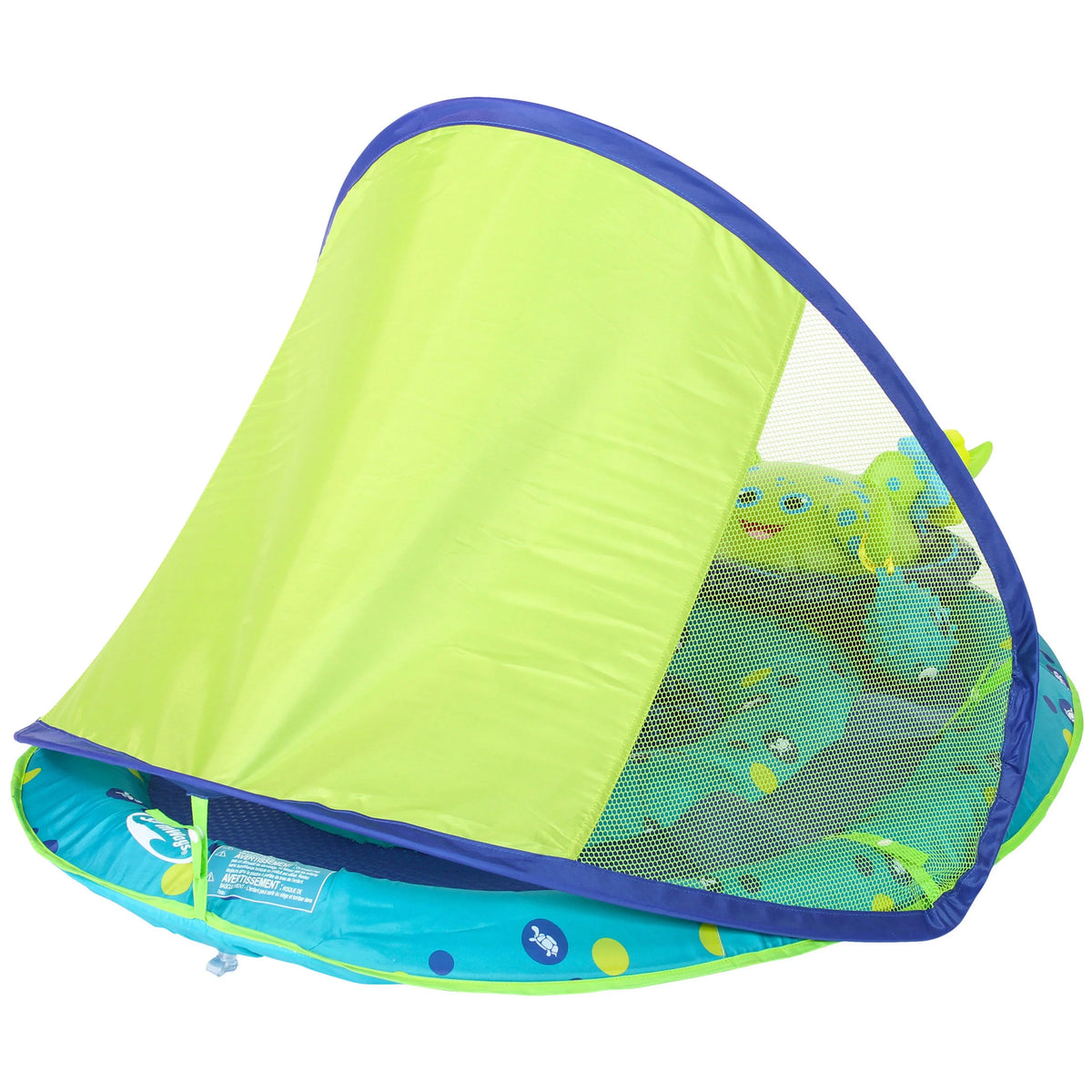 Blue/Green Inflatable Baby Spring Float Activity Center Z18177