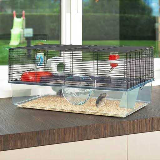 Large Hamster Cage with Water Bottle S316516