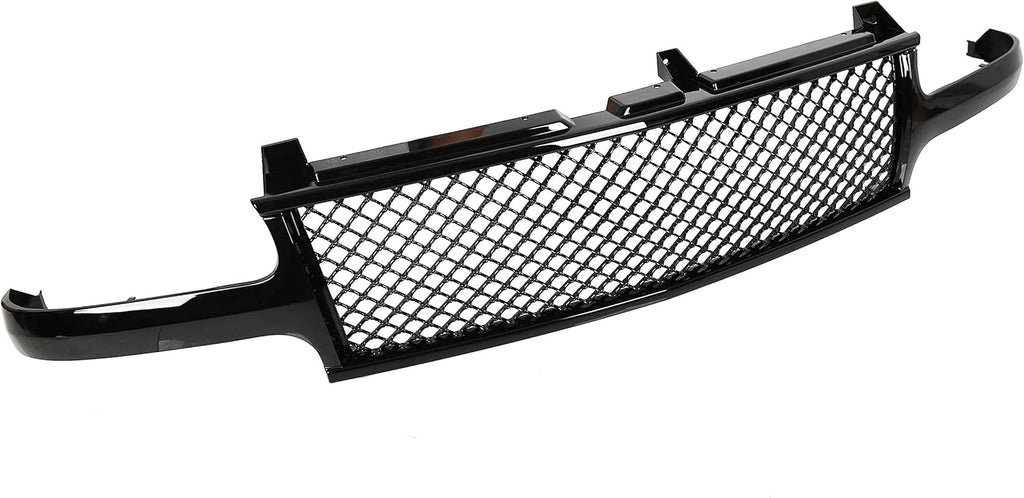 Black Mesh Front Hood Grill Cover Z663