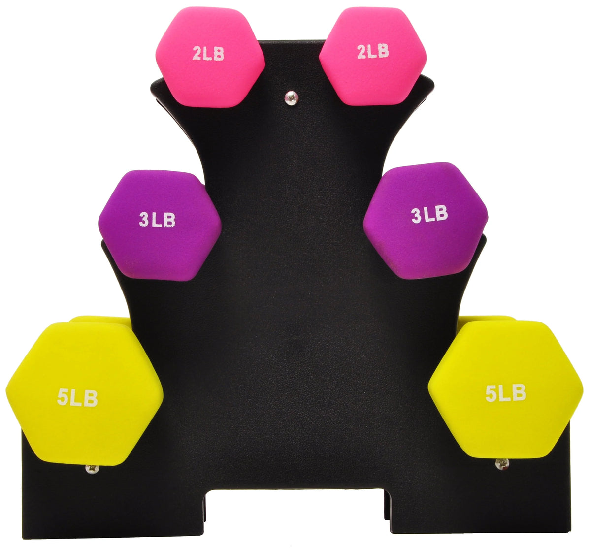 Dumbbell Set with Stand D2688