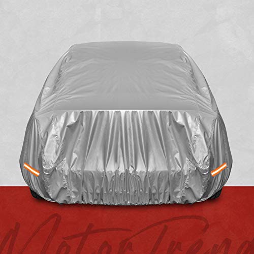 All Weather Waterproof 6-Layer Car Cover for Sedans Up to 210" L B368