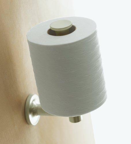 Vibrant Brushed Gold Vertical Toilet Tissue Holder S15870