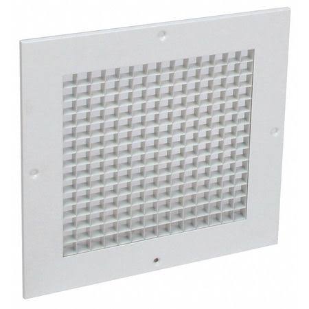 White Surface Mount 20 x 20 Eggcrate Return Grille, PK2 W49483