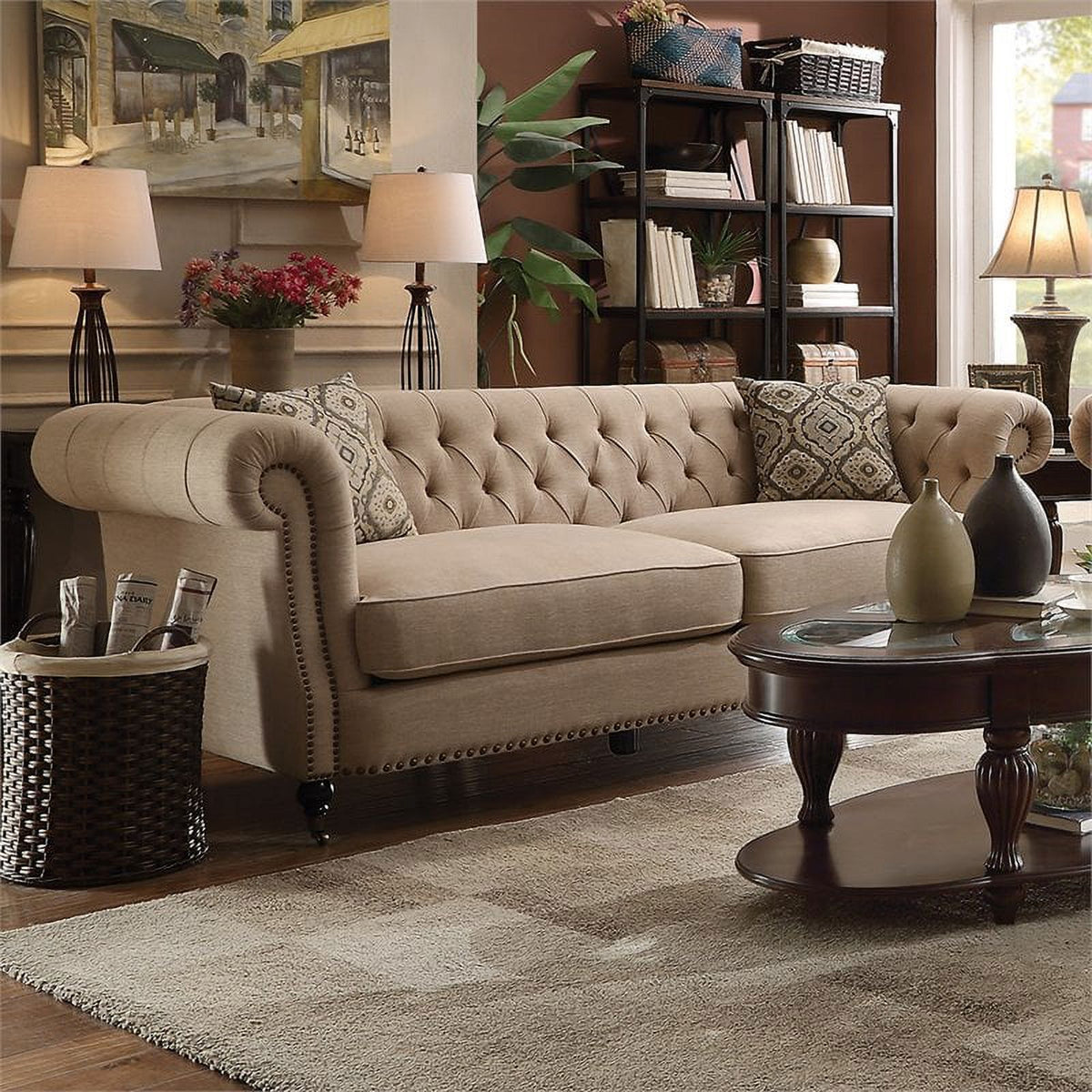 Oatmeal Sofa R8788