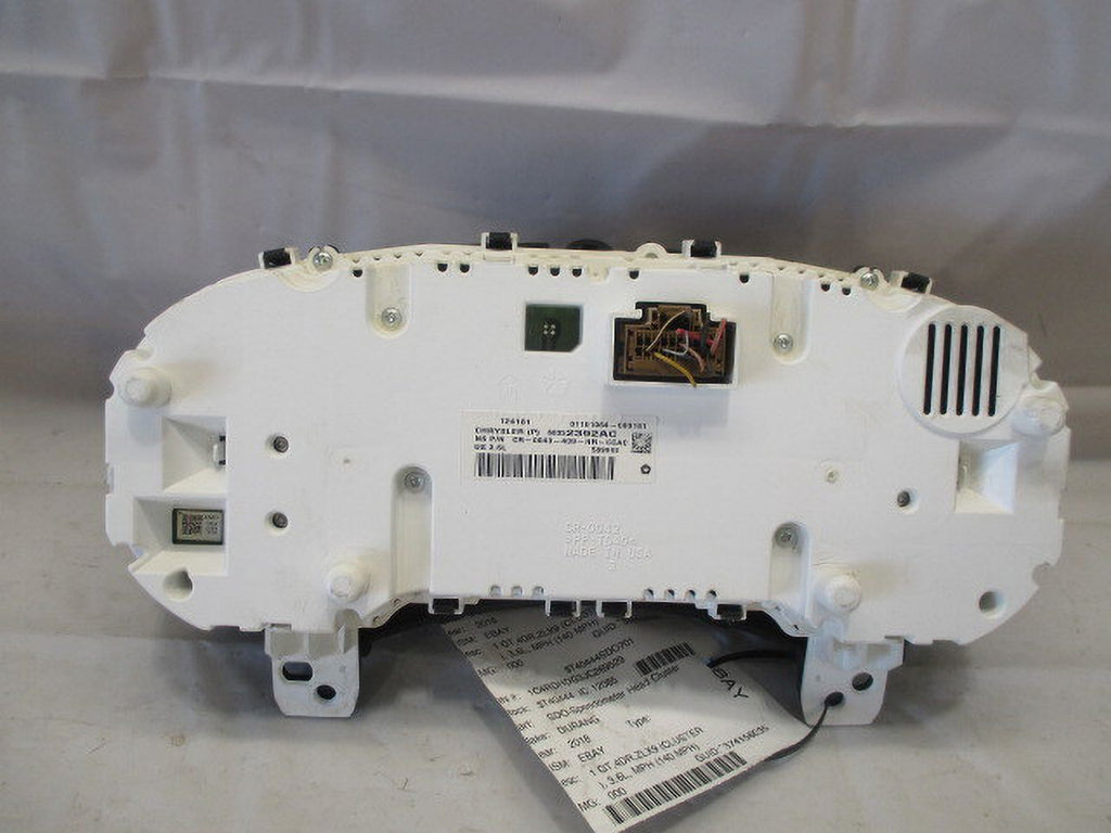 Pre-Owned 2018 Dodge Durango Speedometer Speedo Cluster 105K OEM I29225