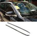 Stainless Steel Windshield Side Window Cover Trim Pack of 2 Q767390