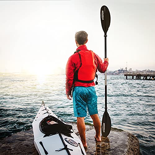 Heavy Duty Aluminum Alloy Kayak Paddles with Leash C8828
