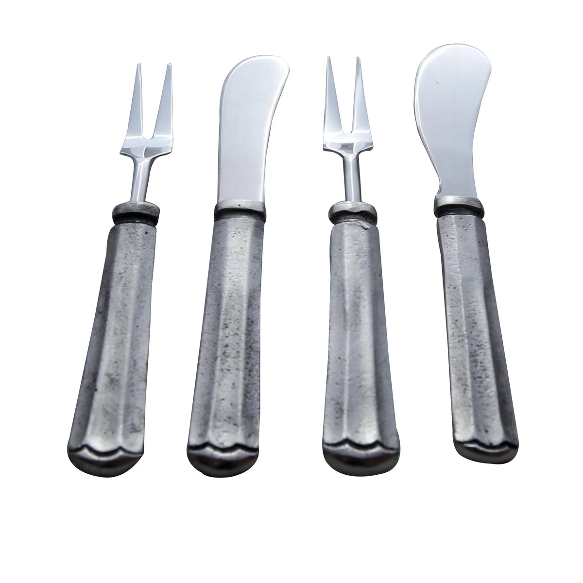 4-piece Silver Antique Party Accessories T96631