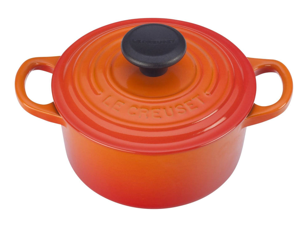 Flame 1-Quart Cast Iron Round Dutch Oven H555