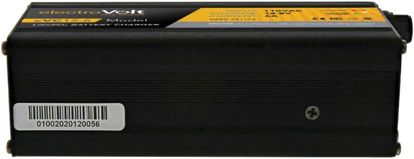 12.8V Li-ion LiFePO4 Battery Charger with Alligator Clips L351