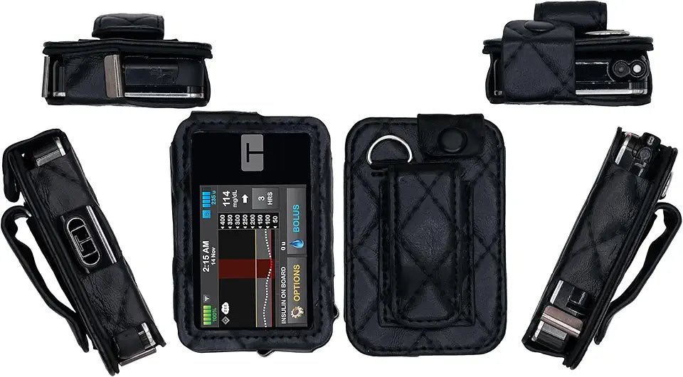 Black Diamond Check Pattern Holster with Belt Clip X768397