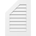 Octagonal Surface Mount PVC Gable Vent I18618