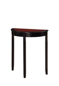 Black Cherry Demi Lune Console Table J878