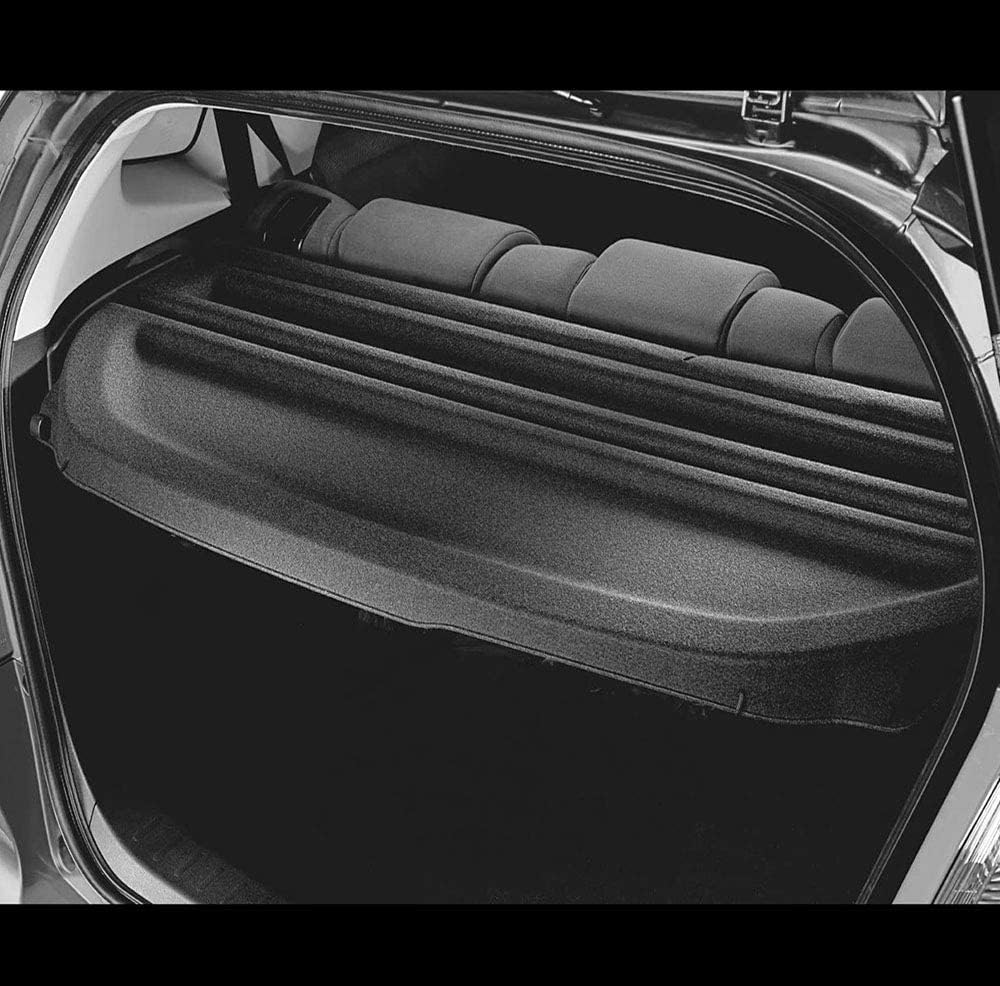 Black Rear Trunk Cover for Honda Fit C698