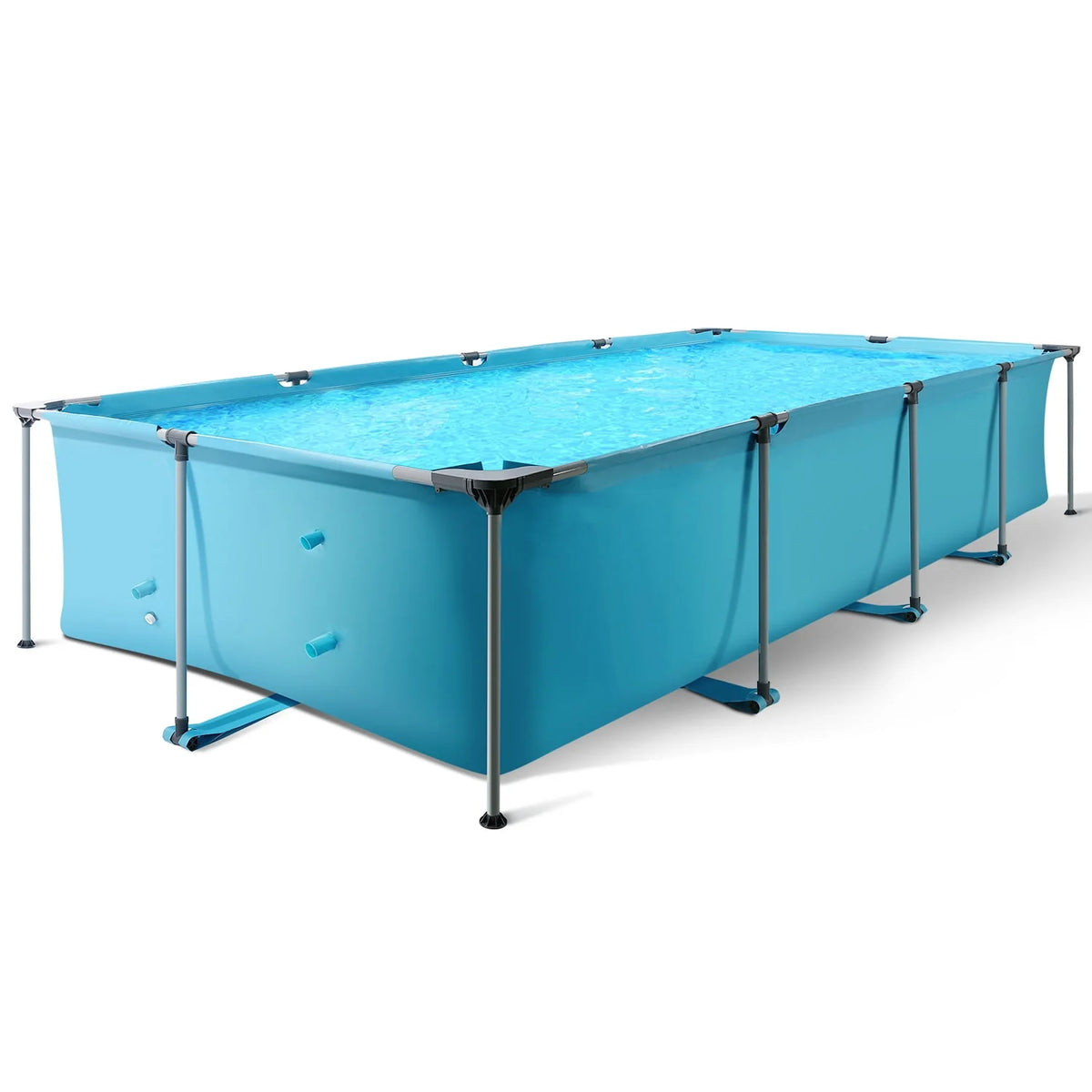 10 ft Above Ground Rectangular Frame Swimming Pool D4466