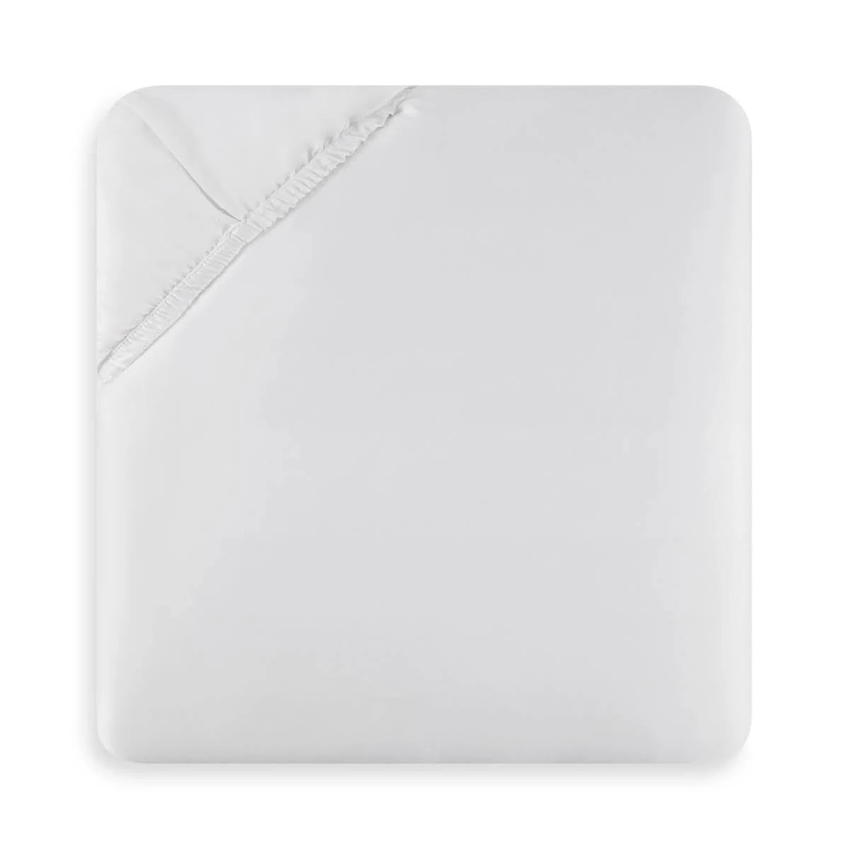 Grey Twin Cotton Fitted Sheet C346372