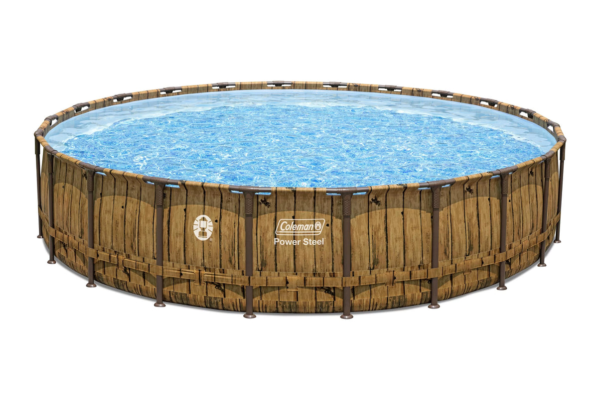 Round Metal Frame Above Ground Pool Set Q62979
