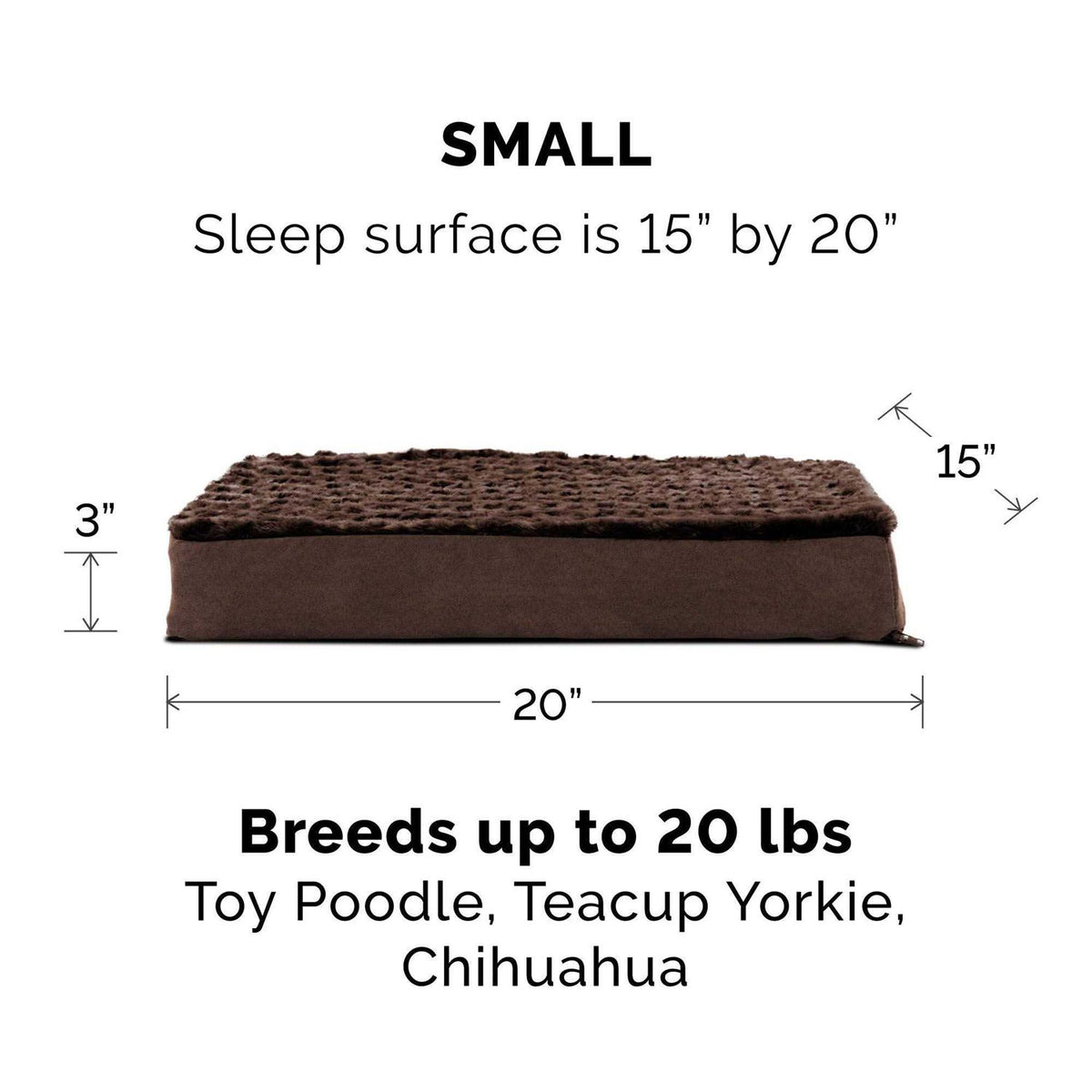 Ultra Plush Orthopedic Pet Bed Q795482