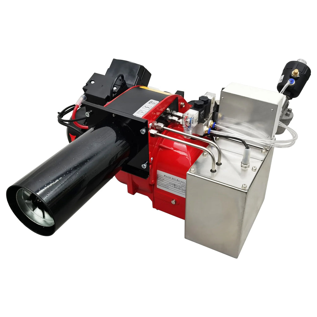 Waste Oil Heater Furnace Air Atomizing Heavy Oil Burner 220V A943
