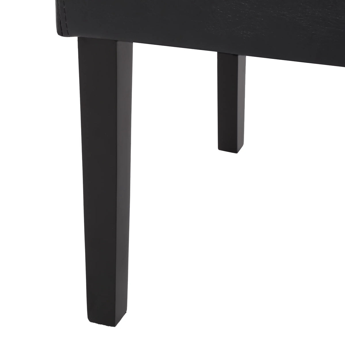 Faux Leather Upholstered Dining Chairs Set of 6 Q283