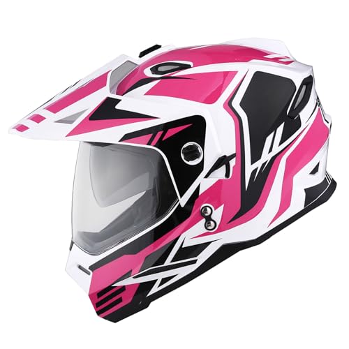 Dual Sport Motorcycle Full Face Helmet Y978
