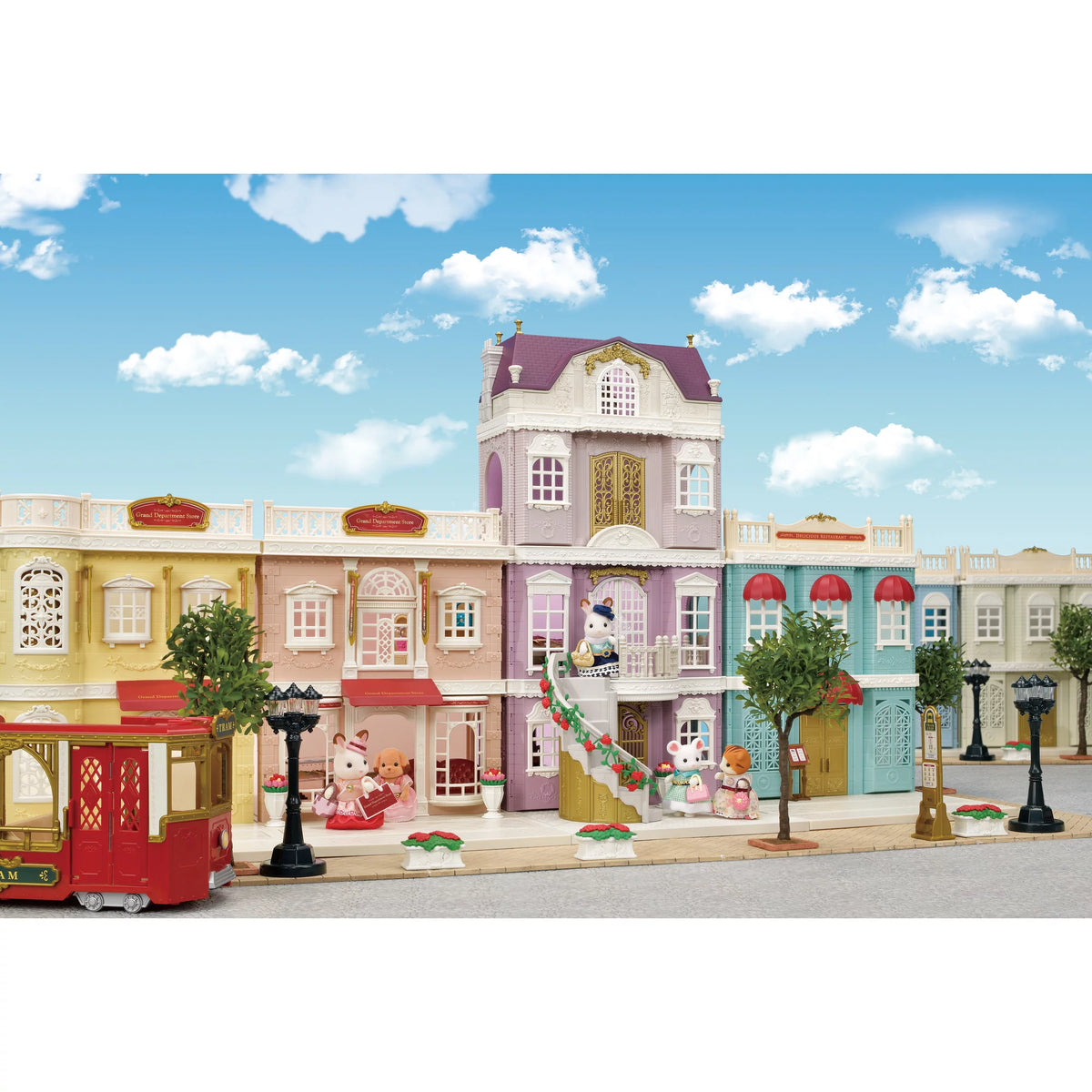 Dollhouse Playset with Figure, Furniture and Accessories F51884
