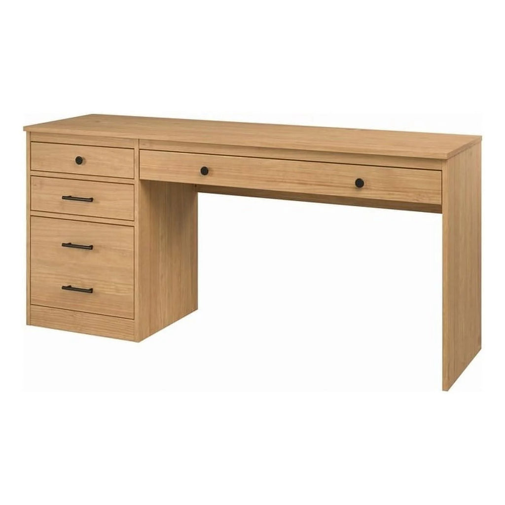 Wood Desk with File Cabinet X30224