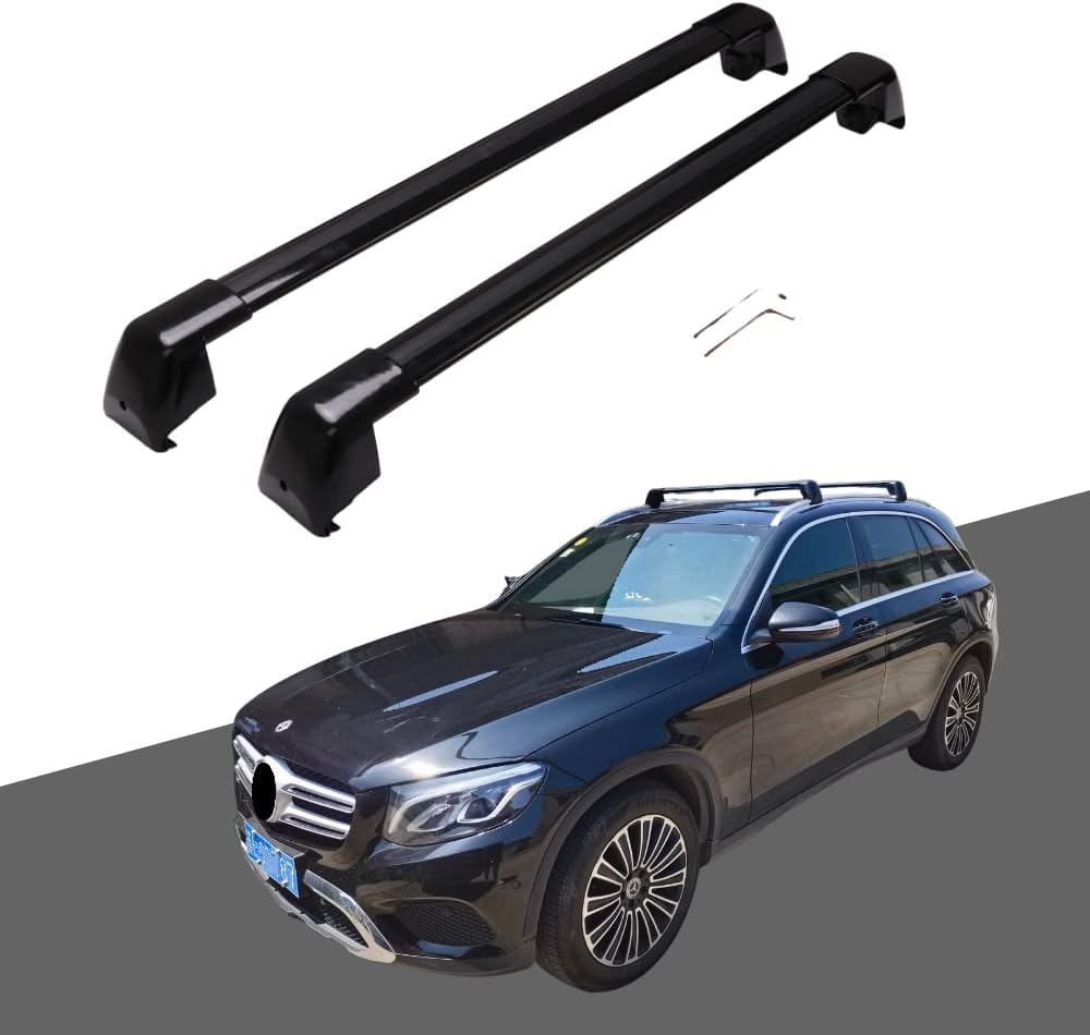 Black Aluminum Roof Rack Cross Bars R788745