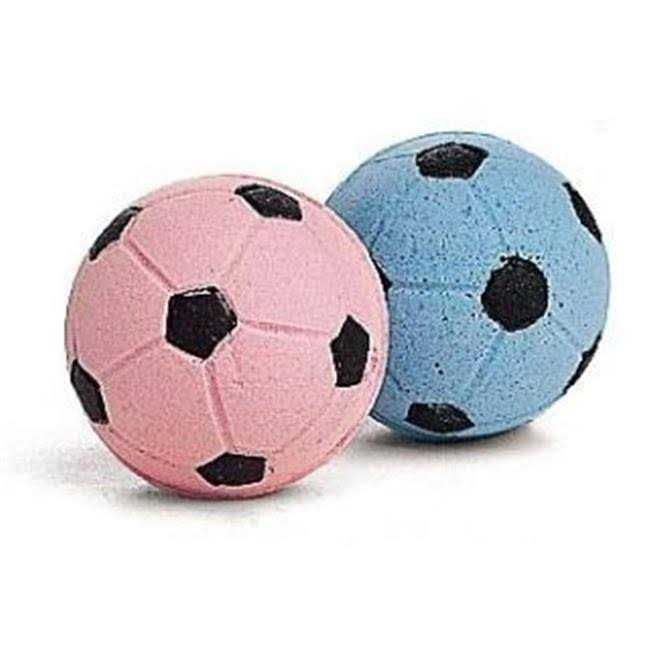 Sponge Soccer Balls Cat Toy D6170