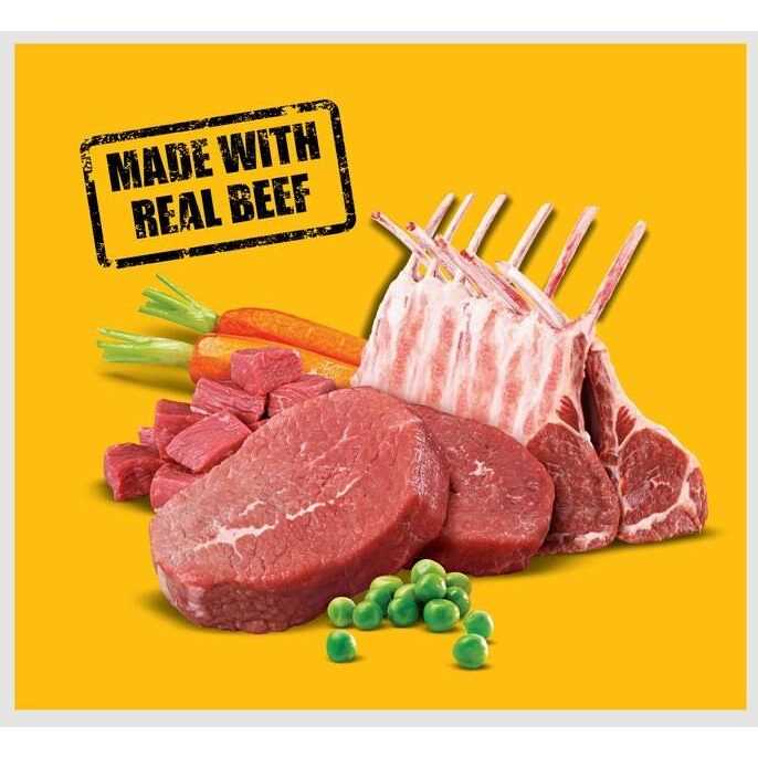High Protein Adult Dry Dog Food Beef and Lamb B8879