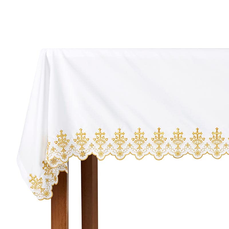 Ornate Cross Altar Frontal (Gold) Y79472