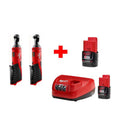 12V Cordless 1/4 in. and 3/8 in. Ratchet Combo Kit with 2.0Ah Batteries E554