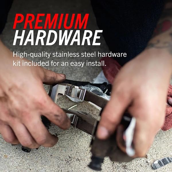 Rear Z17 Ceramic Brake Pads with Hardware L2072