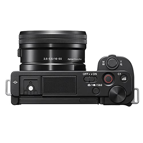 Black Mirrorless Interchangeable Lens Camera with 16-50mm Lens D5920