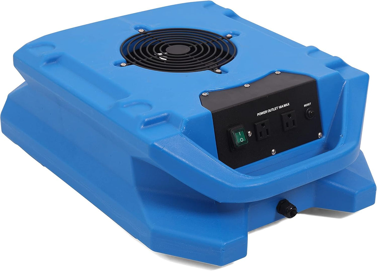 1/4hp 1200CFM Low Profile Air Mover Floor Carpet Dryers J664469