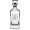 30 oz Glass Whiskey Decanter with Glass Stopper X6411