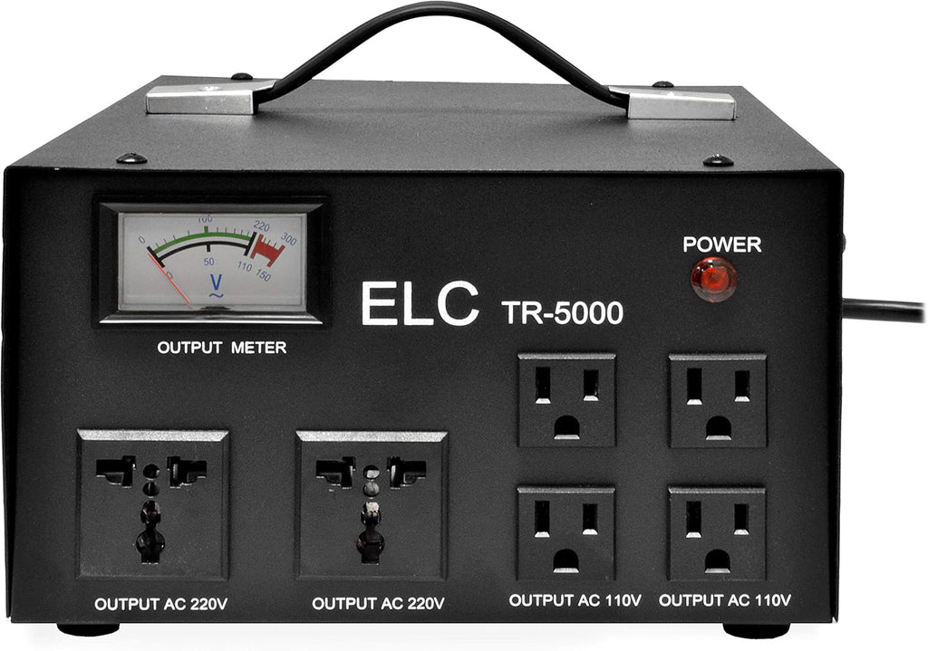 Voltage Transformer Converter 5000 Watt 110V 220V Circuit Breaker Protection O195