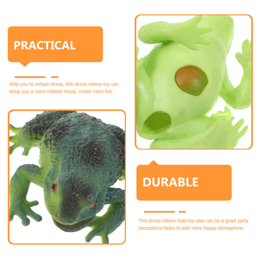 Squeeze Toad Toys Stress Relief Sensory Toys V946551