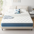 Queen Size Medium Soft Hybrid Innerspring and Gel Memory Foam Mattress V964104