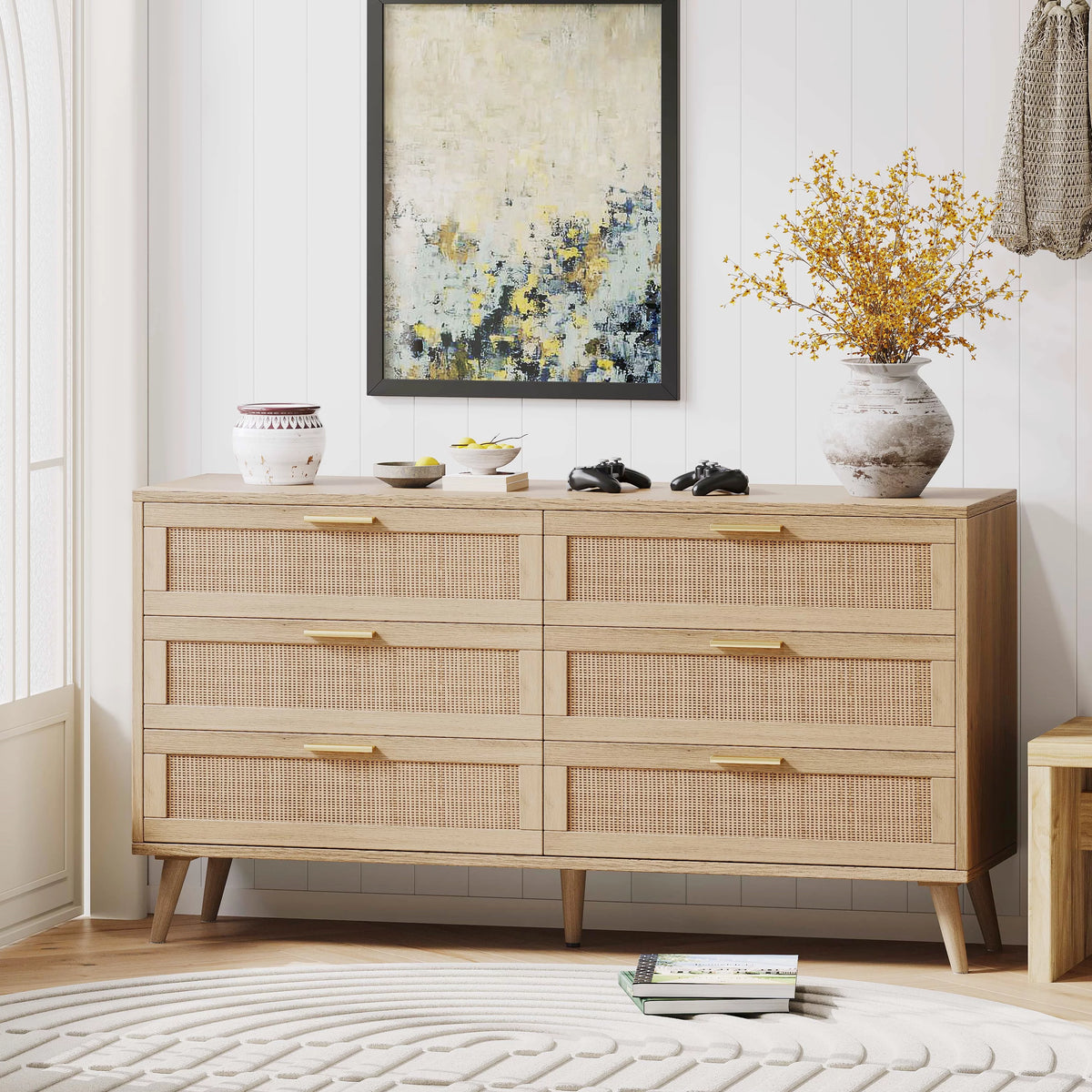6 Drawer Double Dresser Chest Y963874